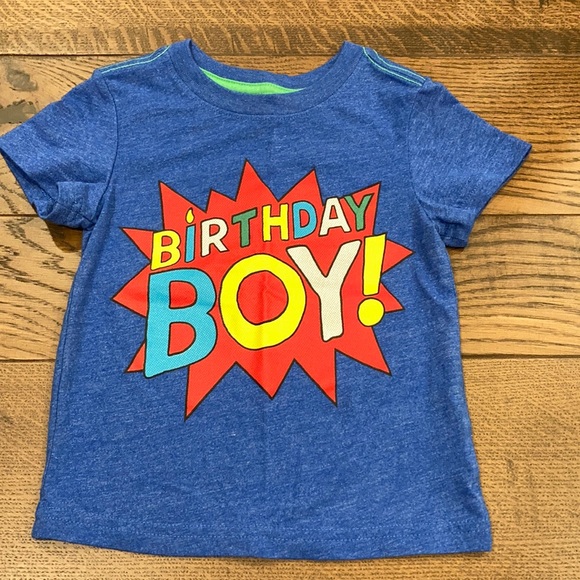 Cat and jack birthday shirt Clearance